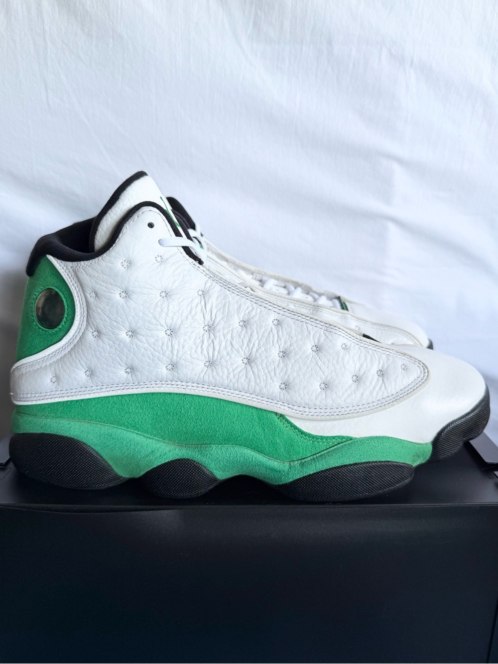 AUTHENTIC Jordan Retro 13 Lucky Green size 12 DB6537113 2020 PRE-OWNED